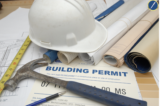 permit running for building